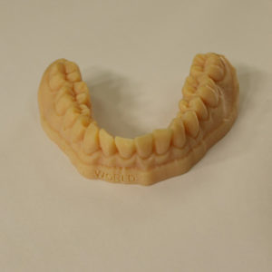 3D model close up