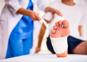 foot fracture